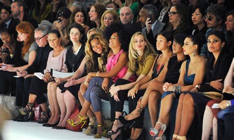 New York Fashion Weeks Front Row Celebrities Whos In This Year