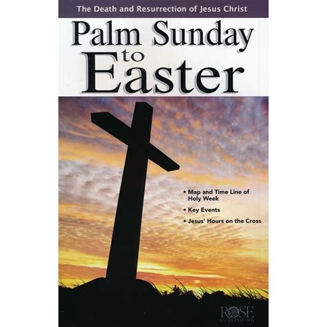 Palm Sunday To Easter By Rose Publishing Pamphlet Mardel 3073442