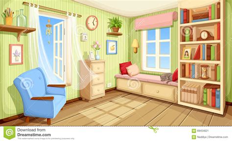 Cozy interiors and astonishing architecture, you'll find pictures of different home settings here. Cozy Room Interior. Vector Illustration. Stock Vector ...