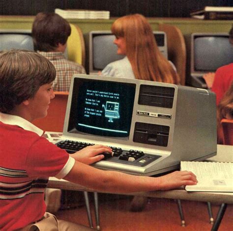 Me And My Trs 80 Kids And Their Computers In The 1980s Flashbak Kids