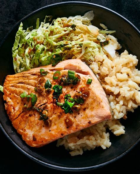 Smart Trick From Thisiskaychuns Roasted Salmon With Miso Rice And