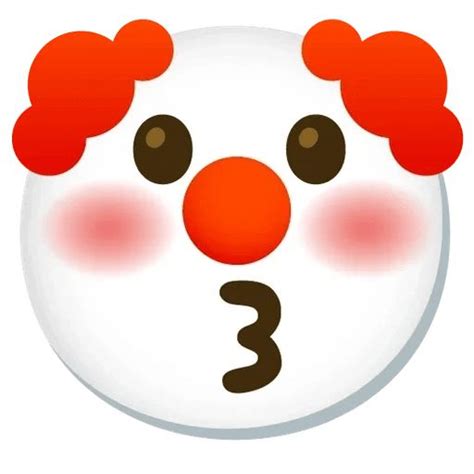 Clown Emoji Stickers Set For Telegram