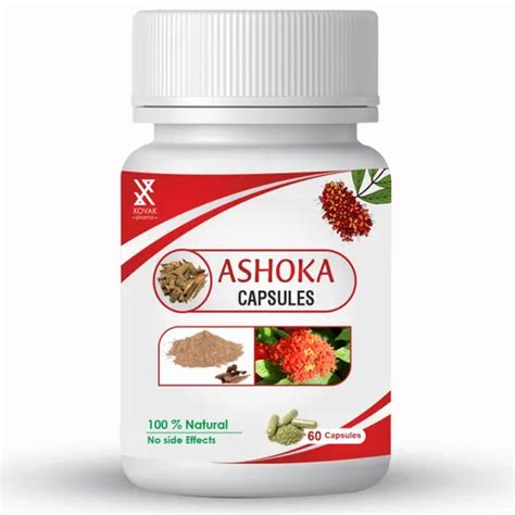 Ayurvedic Gynecological Herbal Ashoka Capsule Packaging Type Bottle