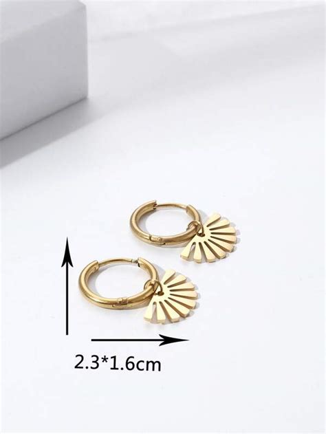 Geometric Drop Earrings SHEIN UK