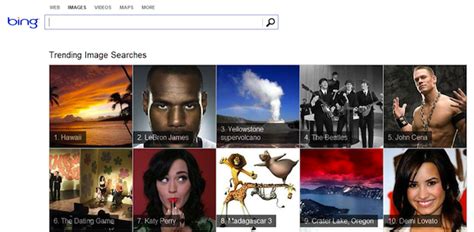 Bing Redesigns Image Search Trends Filters Suggestions And More