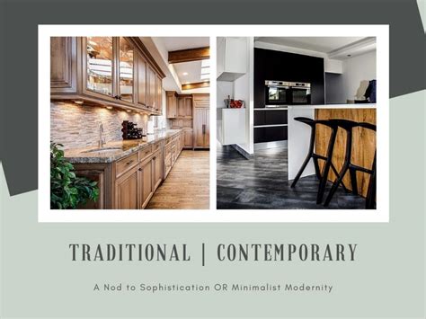 Comparing Traditional And Contemporary Kitchen Styles Adorable