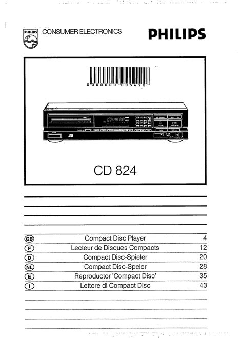 Philips Cd 824 Manual Pdf Download Manualslib