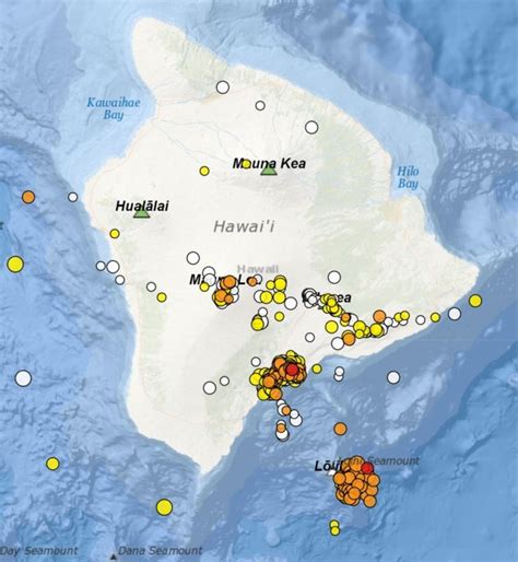 Rare Earthquake Swarm Rocks Lōihi Seamount Volcano Off Hawaiis Big