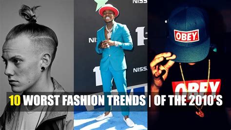 10 Worst Mens Fashion Trends Of The 2010s Decades Mens Fashion
