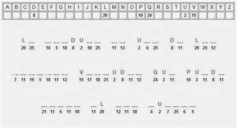 Criptograma Nº 119 Imprimir Sobres Numero Para Imprimir Sudokus