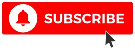Youtube Subscribe Button Png Vector Notification Bell Photos