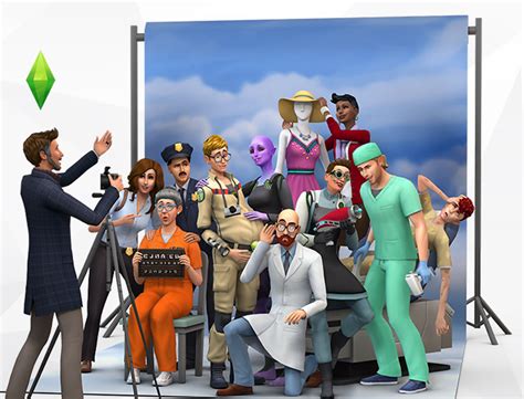 The Sims 4 Blogger The Sims 4 Get To Work Photographer Render Jeux