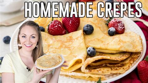 How To Make Crepes Easy YouTube