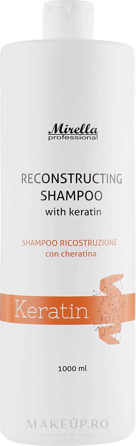 Mirella Hair Care Reconstructing Shampoo Ampon Regenerant Cu