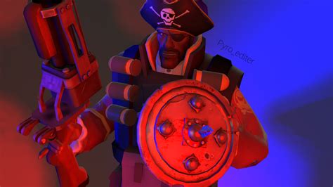 Red And Blue Demoman By Pyroediter On Deviantart