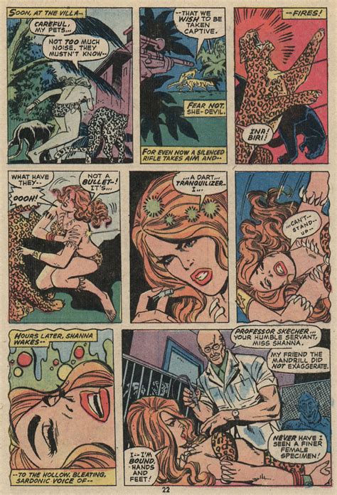 Shanna The She Devil 1972 Issue 4 Viewcomic Reading