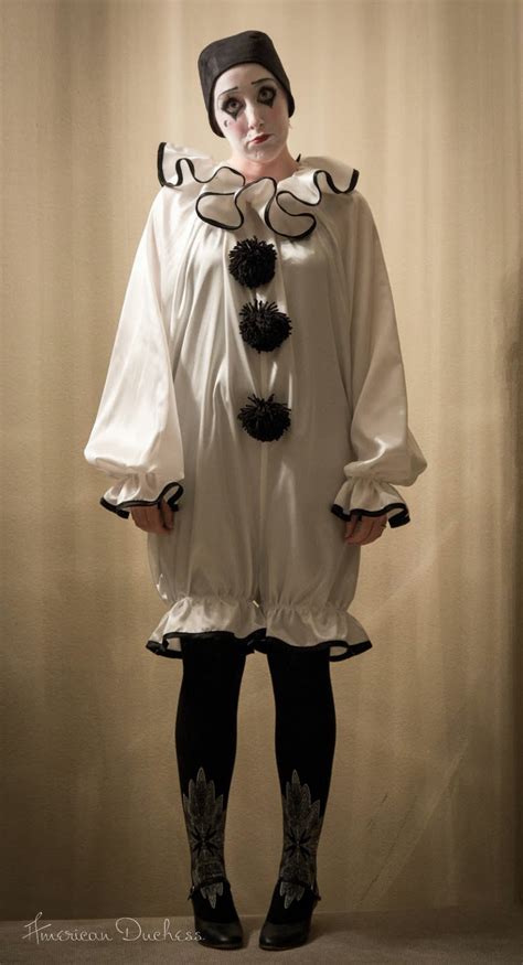 My Utterly Ridiculous Pierrot Clown Costume Halloween 2013 ~ American Duchess