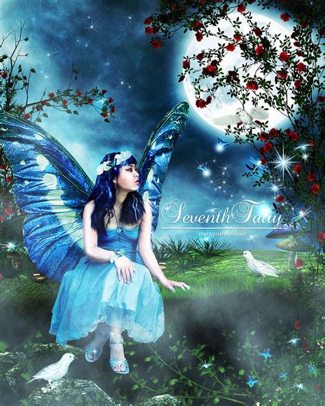 Fairies And Butterflies Background