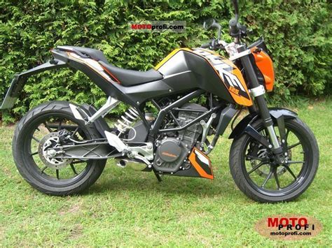 We take a closer look at some other motorcycles around the price range to tell you what. KTM 125 Duke 2011 Specs and Photos