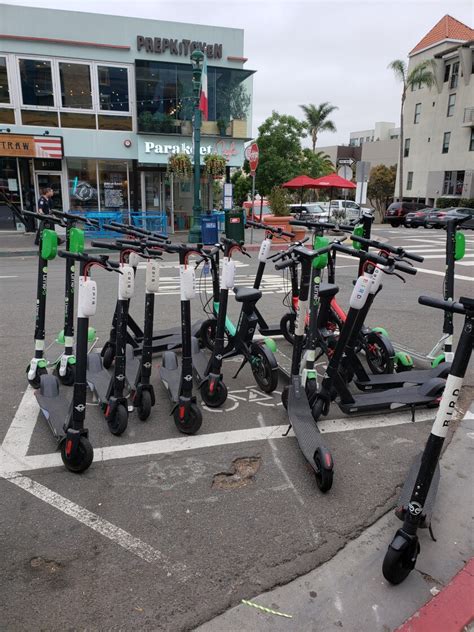 La Jolla Community Planners Vote To Phase In Scooter Corrals Will