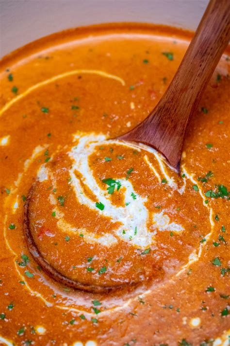 Creamy Tomato Bisque Recipe Video Sweet And Savory Meals