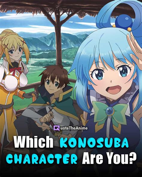 Which Konosuba Character Are You Quiz