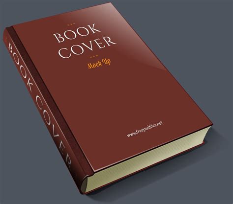 Free hardcover standing book mockup psd set. Book Cover PSD Mockup - Free PSD Files, Photoshop ...
