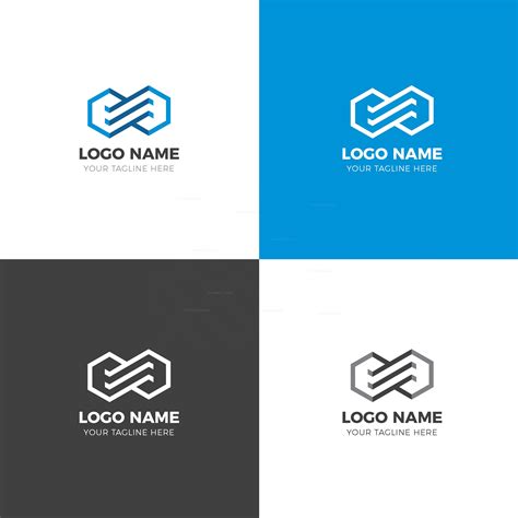 Eternal Modern Logo Design Template Graphic Prime Graphic Design