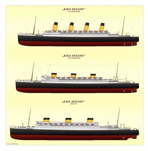 Design Evolution Of The Never Completed 1920s White Star Liner Rms