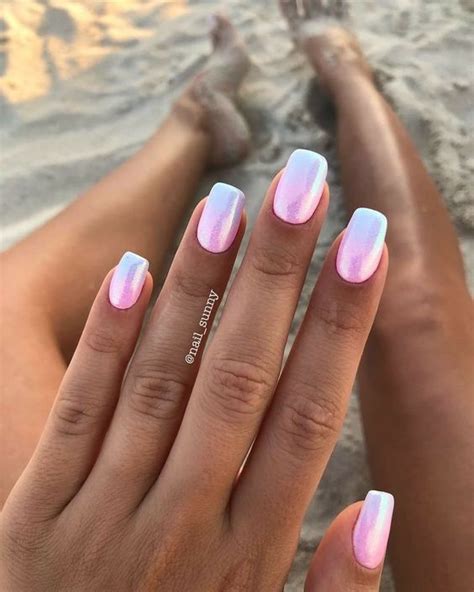79 Summer Nail Color Designs For Acrylic Glitter Gel Nails Koees Blog Manicura De Uñas