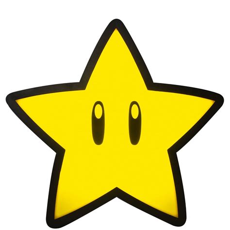 Super Mario Super Star Leuchte Mit Projektion Traditional Gifts Zavvi De