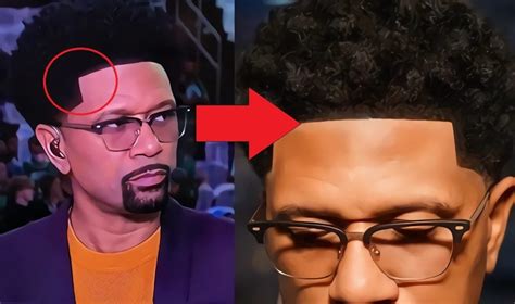 Is Jalen Roses Hair Fake Jalen Rose Responds To Fan Who Says Hes