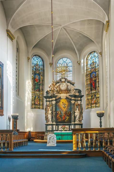Church Of The Holy Ghost Copenhagen Denmark Stock Image Image Of
