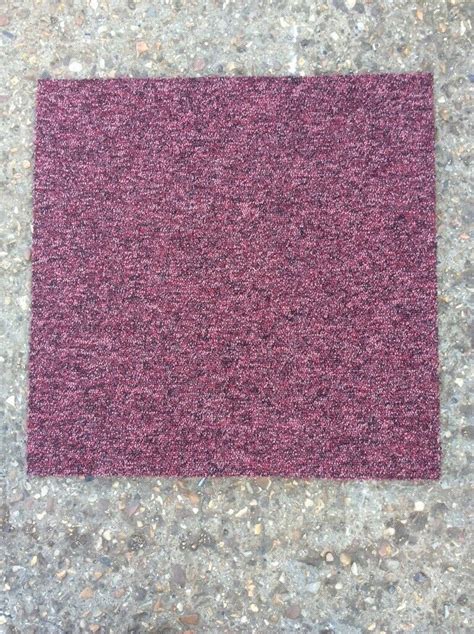 Not only carpet tile carpet handy, but turn bright contrasting color space and improve students' enthusiasm for learning. Carpet Tiles Burgundy Heavy Duty | in Sawtry, Cambridgeshire | Gumtree