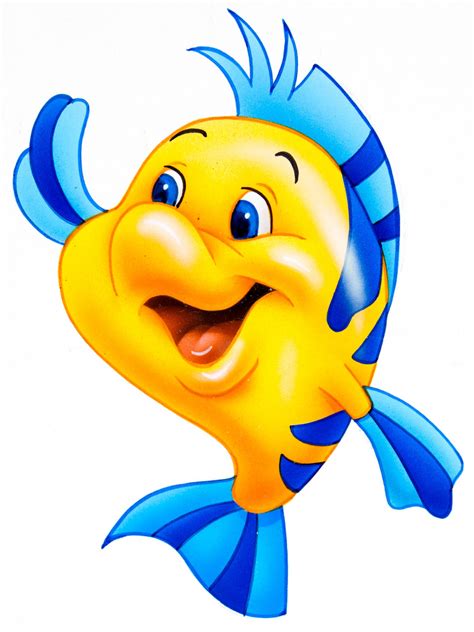 Images Of Flounder From The Little Mermaid Free Download On Clipartmag