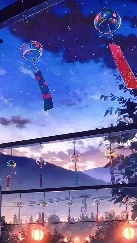 Hình Nền động Bầu Trời Sao đẹp Tuyệt Trần Video Anime Backgrounds
