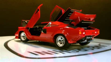 Lamborghini Countach Lp500 Red Kyosho Youtube