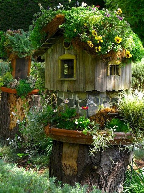 Awesome 60 Birdhouse Ideas To Make Your Garden More Beautiful