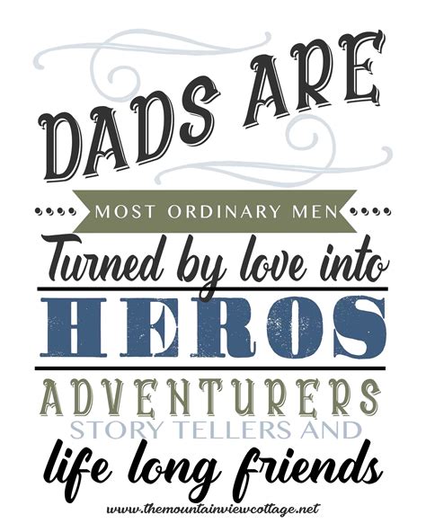 25 Dad Quotes To Inspire With Images The Mountain View Cottage