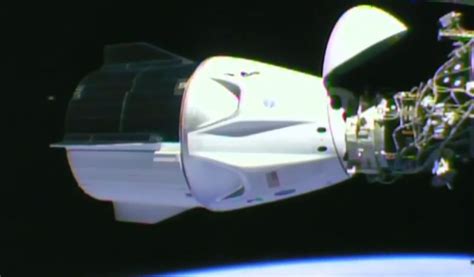 Spacexs Crew Dragon Docks At Iss