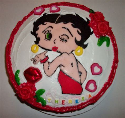 Betty Boop Cake Cake Desserts Food