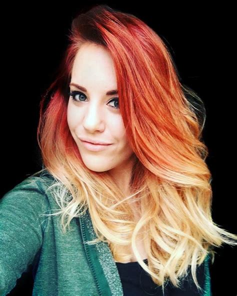1000 Images About Fire Red Orange Ombre Hair On Pinterest