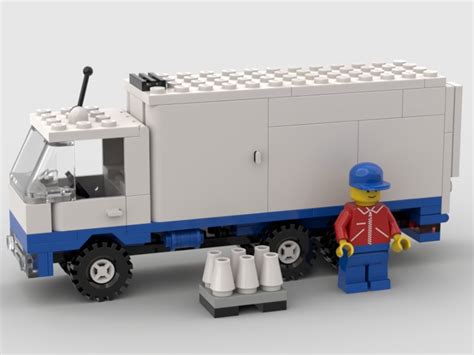 1581 2 Arla Milk Delivery Truck From Bricklink Studio Bricklink