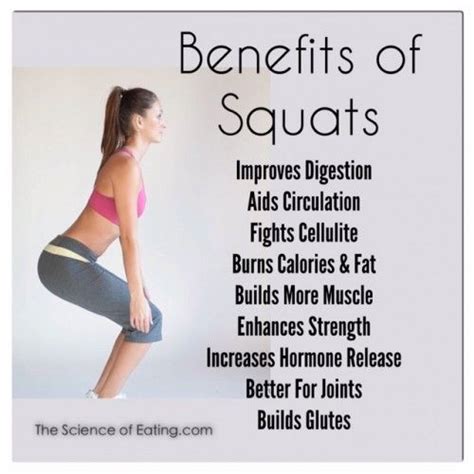 Benefits Of Squats The Science Of Eating Benefits Of Squats Health