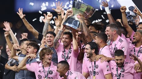 Lionel Messi And Inter Miami Capture First Trophy In Club History With