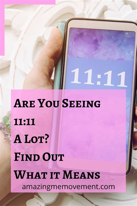 What Does It Mean When You See 1111 The Real Truth Motivational
