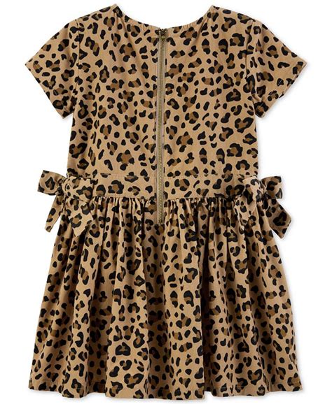 Carters Toddler Girls Cheetah Print Cotton Dress Macys