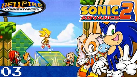 Sonic Advance 2 Playthrough Part 3 Super Sonic Space Shenanigans