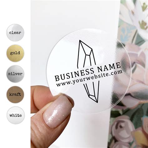 Custom Product Label Stickers Personalized Business Labels Etsy