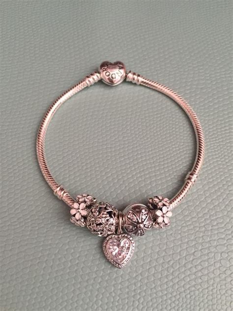 Spend over £50 and you'll qualify for free uk delivery. crystal svarosvisky,rose gold | Pandora bracelet designs ...